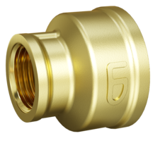 Муфта переходная LD Pride DN20х15 (3/4"ВР х 1/2"ВР) латунь