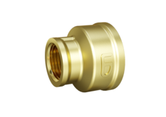 Муфта переходная LD Pride DN20х15 (3/4"ВР х 1/2"ВР) латунь с биркой