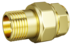 Сгон разъемный (американка) LD Pride DN15 (1/2") ВР/НР латунь - под заказ