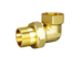 Сгон разъемный угловой (американка) LD Pride DN15 (1/2") ВР/НР латунь - под заказ
